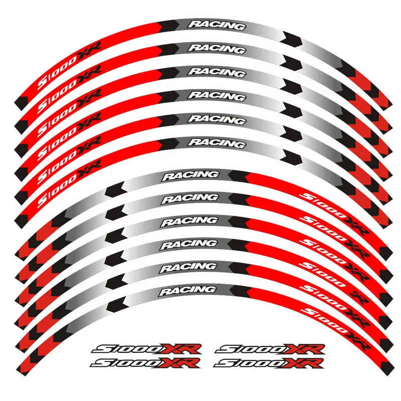Горячая мотоцикл для колеса BMW отличительные светоотражающие наклейки обода полосы для BMW S1000 XR мотоцикл S1000XR