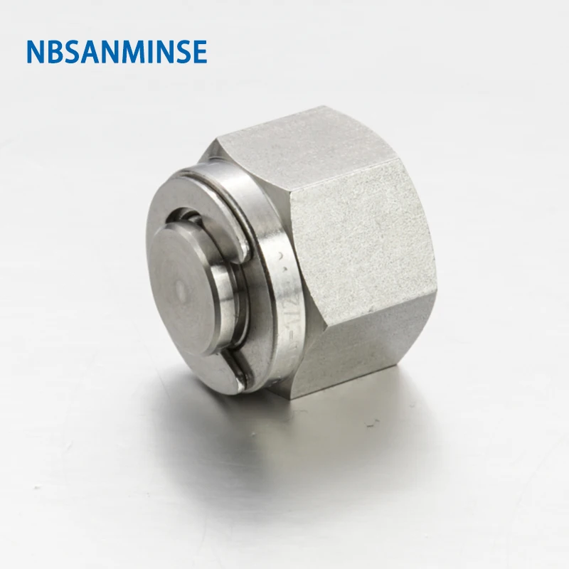 

5 Pcs / Lot Plug Stainless Steel 316L Tube Fitting Plumbing Fitting High Quality Sanmin