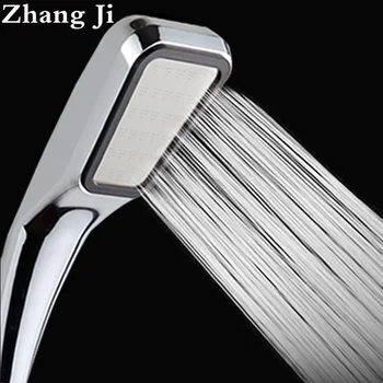 Top Quality 300 Holes High Pressure Shower Head Water Saving Rainfall Chrome Shower Head Bathroom Square Spray Nozzle Head ZJ001