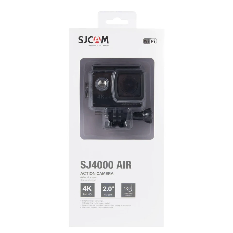 Оригинальная Экшн-камера SJCAM SJ4000 AIR 4k wifi 1080P Full HD 4K 30fps wifi Sport DV Mini camcorder pro 4k cam