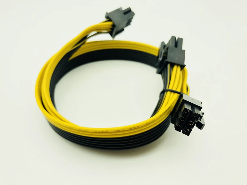 10 шт. модульный блок питания PCI e Molex 6pin к 2 8 pin 6 + 2pin Express внутренний разветвитель
