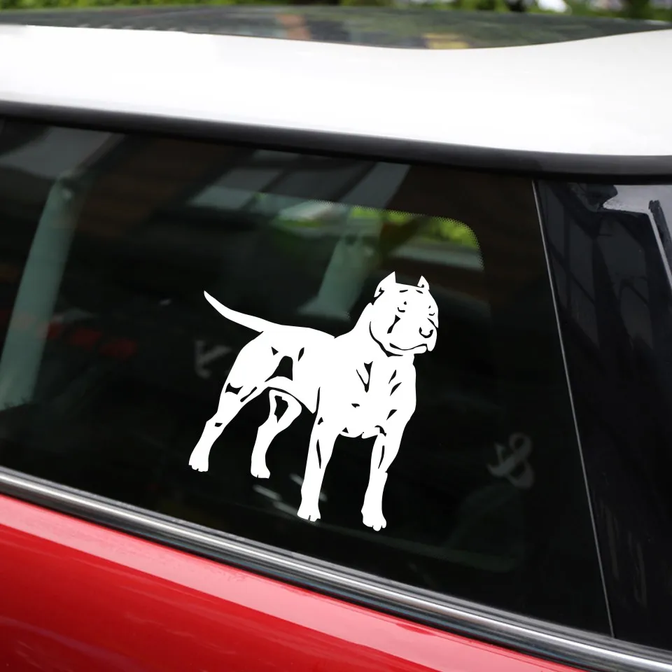 Anycuros Pit Bull American Staffordshire Terrier Dog Animal Decal Car Styling Decoration Stickers 13.515 (11)