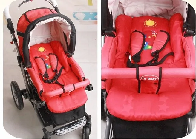 Чехол для детской коляски, аксессуары для детского автокресла, мягкий коврик для подушки, толстое сидение для новорожденных, чехол для стульев для коляски