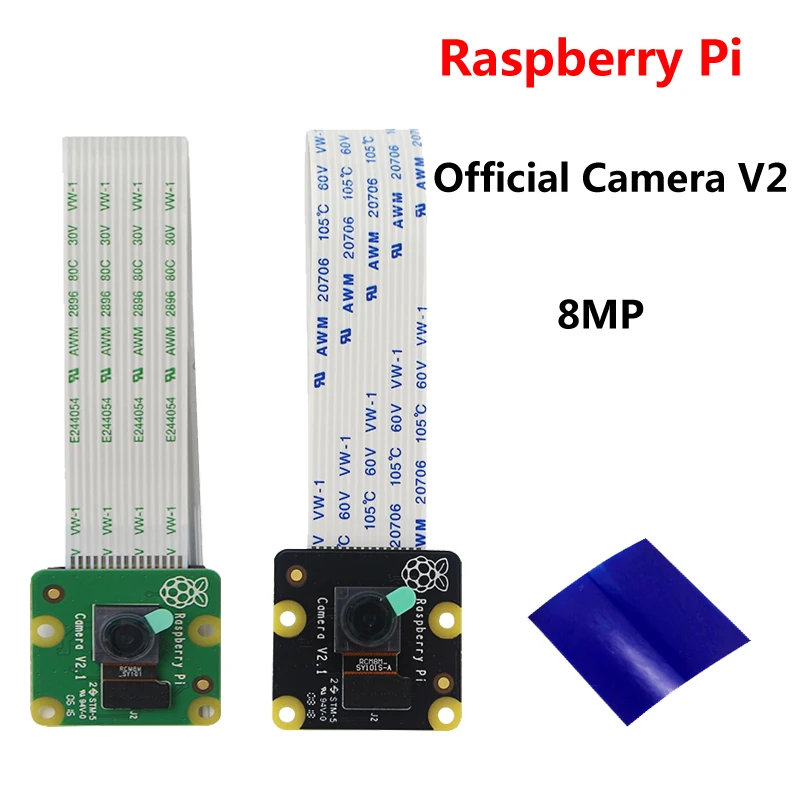 

Original Raspberry Pi Official Camera Module V2 1080P or NoIR Webcam suitable for Raspberry Pi 3B+ / 3B / 2B