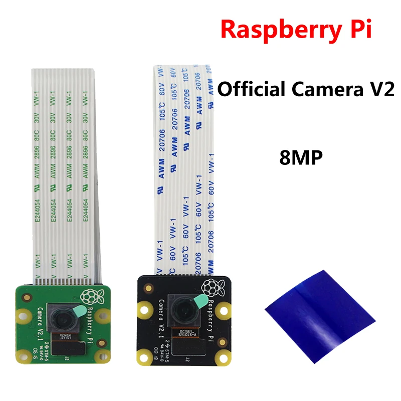 Оригинал Малины Pi официальный Камера модуль V2 1080 P или NoIR веб-камера подходит для Raspberry Pi 3B +/3B/2B