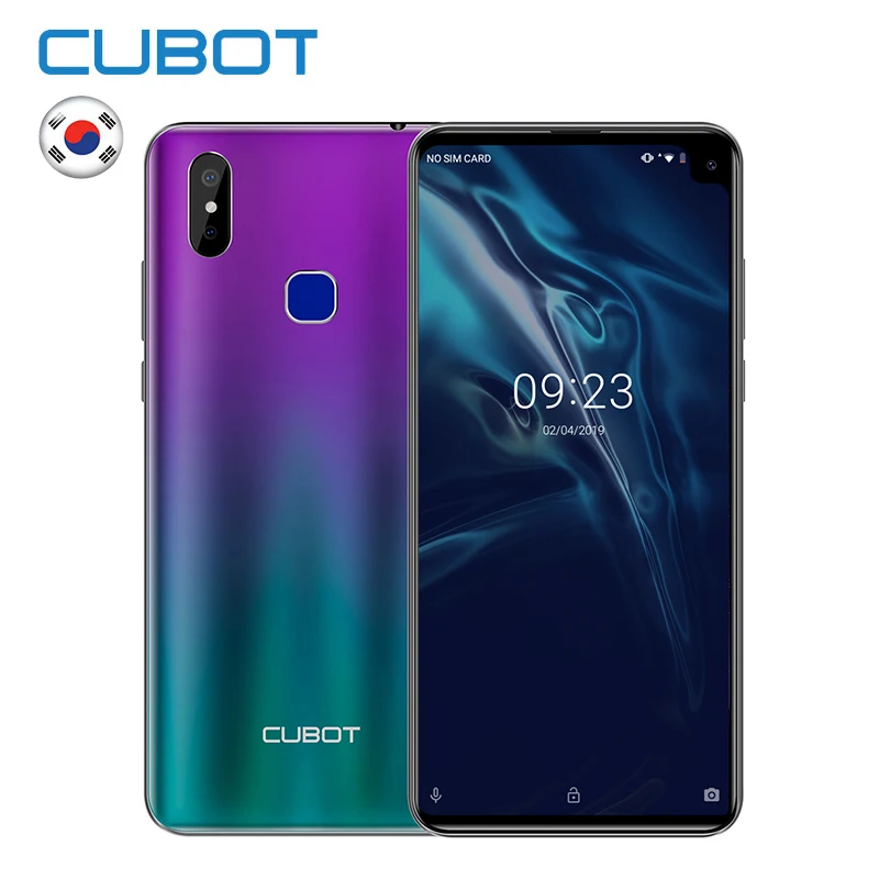 

Cubot Max 2 Android 9.0 19:9 4GB 64GB MT6762 Octa Core Smartphone 6.8'' Waterdrop 5000mAh Dual Rear Cameras 6P Lens 4G LTE Phone