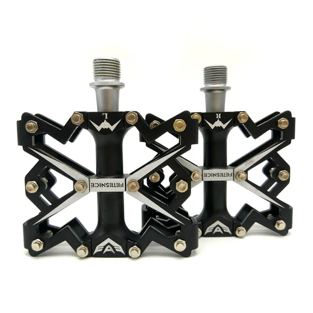 

FETESNICE pedales bicicleta mtb/bmx/road bike pedals Anti-skid downhill Ultralight CNC bike pedal