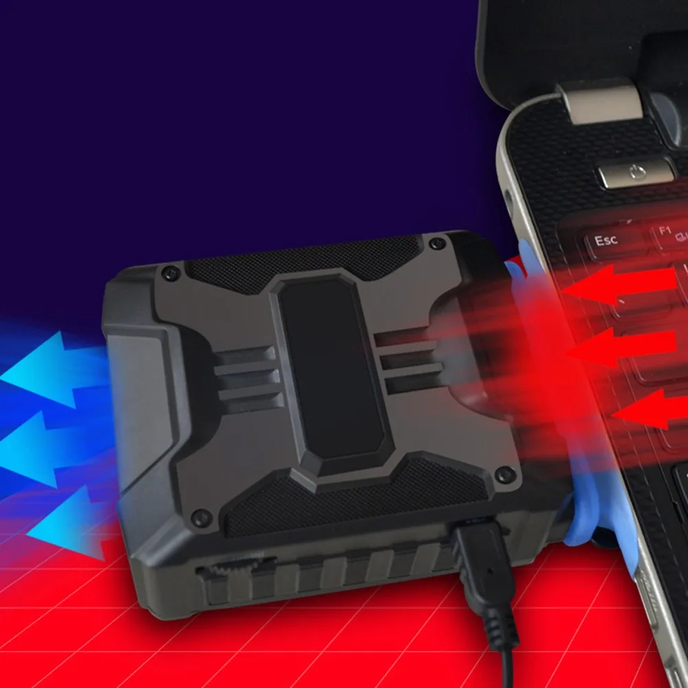 Мини 5V вакуумный USB охладитель для ноутбука воздушный вытяжной вентилятор