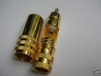 

Interconnect Gold RCA LOCKING Lock Audio CD Player Cable CONNECTOR PLUG 73# 2Pcs