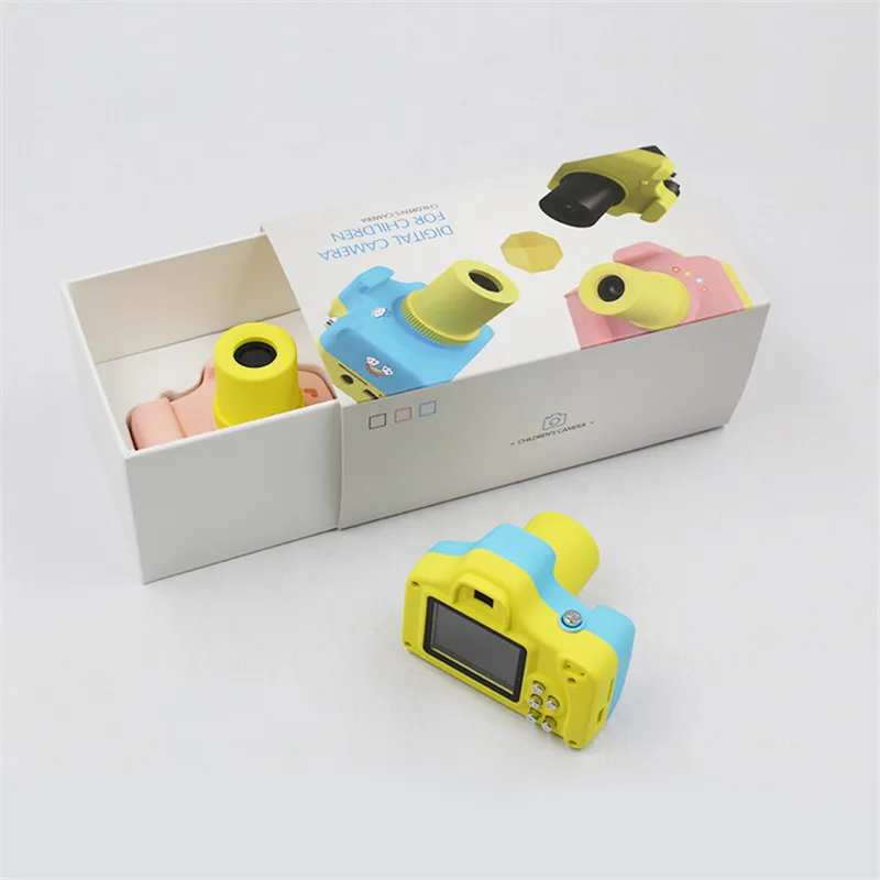 KR00210pcs/lot Цифровой Детский фотоаппарат 1 77 дюймов 4X цифровой зум 5 Мп Multilanguage