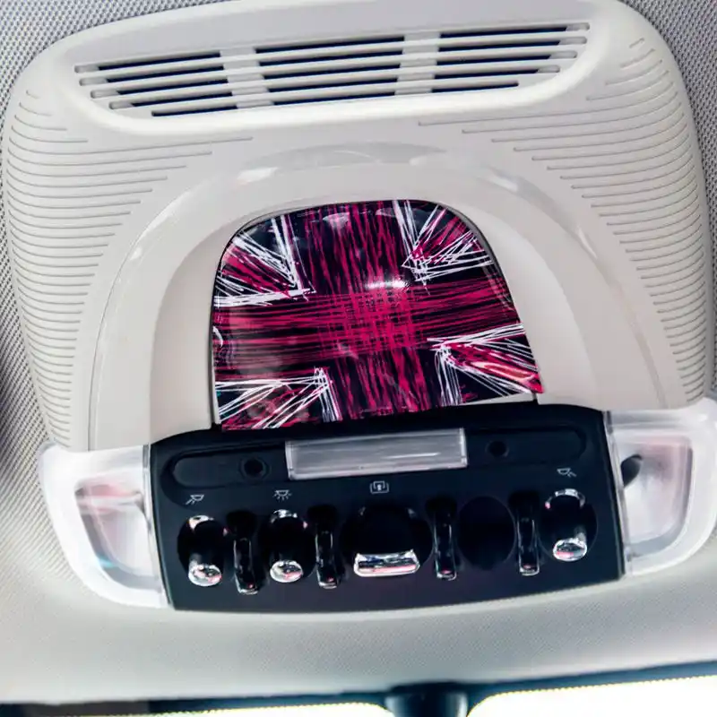Mini Cooper автомобиль Настольная лампа Панель крышка Стикеры 3D интерьер крыши