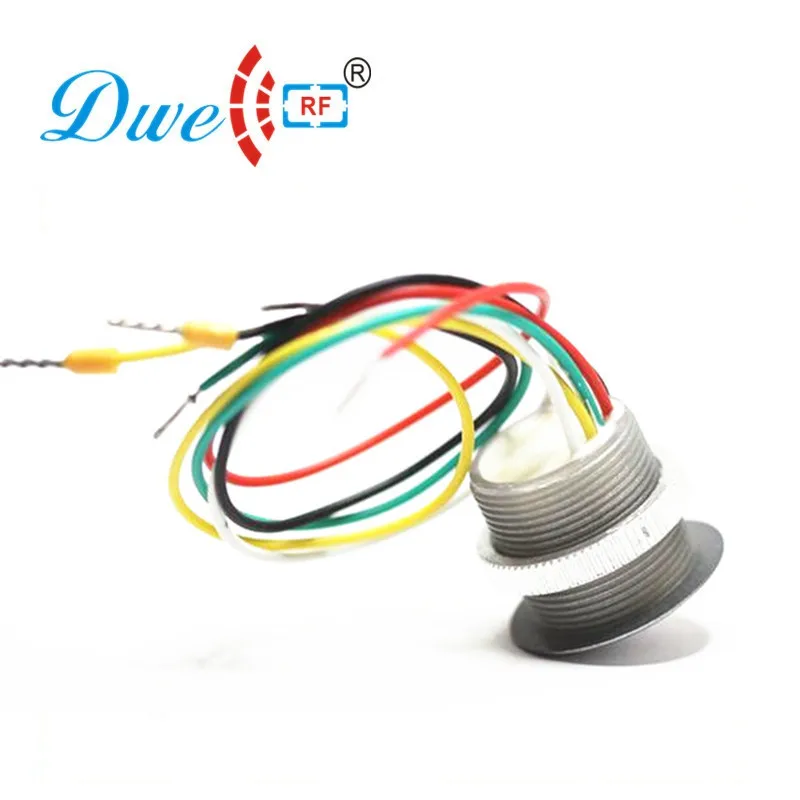 DWE CC RF control card readers 12V rf id mini wiegand 26 access control card rfid reader 125khz with 3 tags free of charge      