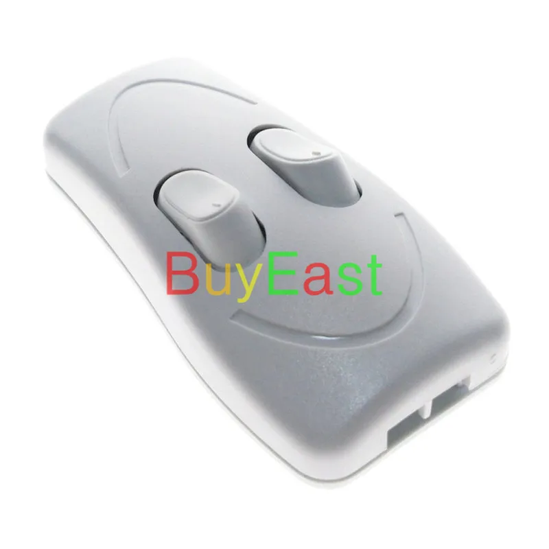 

2 X Lamp Double Control Switch CE Floor Light Table Lamp Push Button Switches Good Quality White color