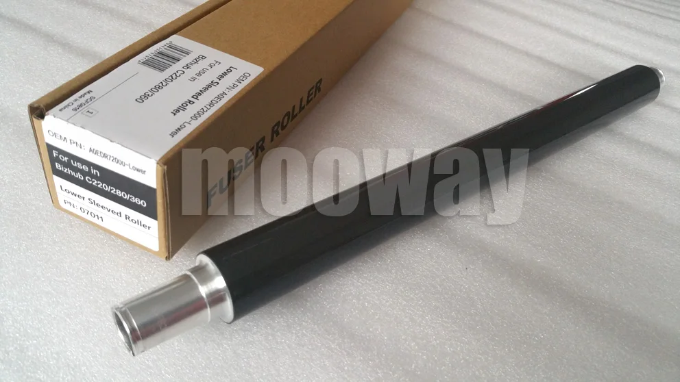 Free shipping Compatible Lower fuser Roller Pressure for Konica Minolta Bizhub C220 C280 C360 C7722 C7728 Fuser roller | Компьютеры и
