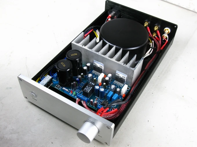 

5532 + 7294 HIFI amplifier 70W+70W with 5532 preamp TDA7294 computer amplifier