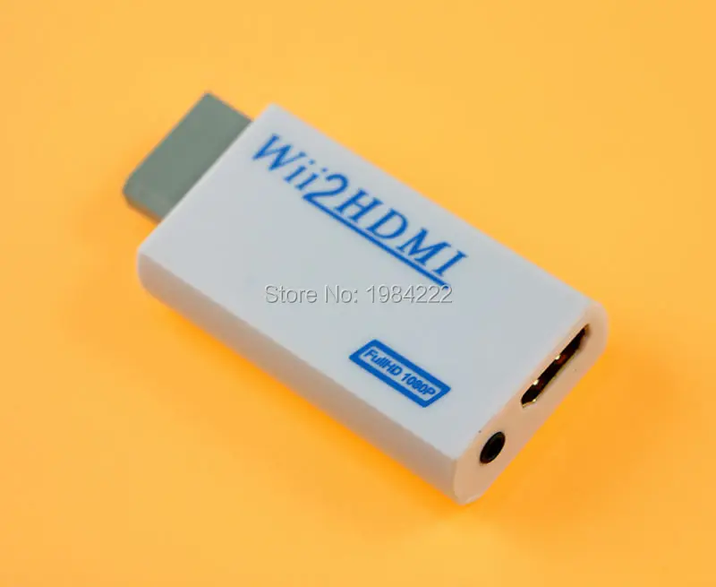  OCGAME Per Wii a HDMI Wii2HDMI Adattatore Converter 3.5mm Audio Uscita Video Full HD 720 p 1080 p H