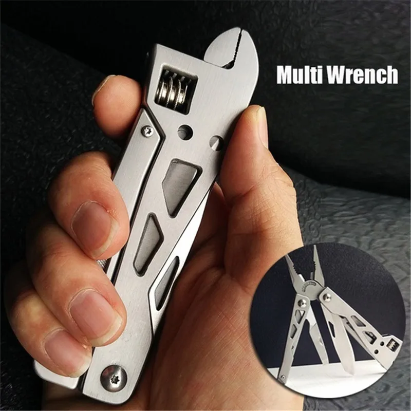 Camping Multitool Wrench Combinational Pliers Pocket EDC Survival Tool