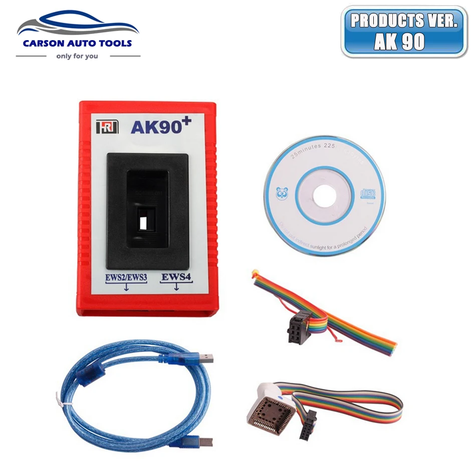 Latest OBD2 BMW AK90 Programmer Fit For all BMW Version V3.19 EWS CAS