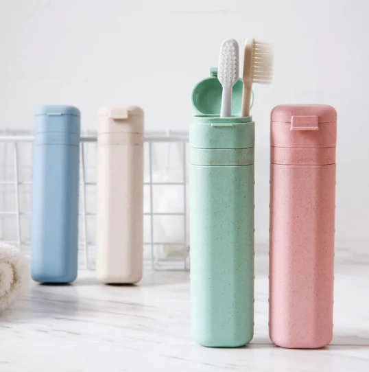 

Women Men Adjustable length Toothbrush Box Case Portable Travel Protect Toothbrush Holder Cover Bag Travel Accessories
