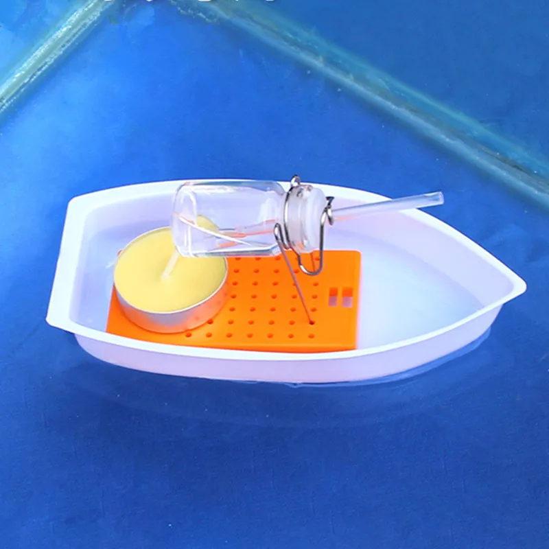Funuy physics science experiment Homemade Steamboat technology experimental equipment diy steamships