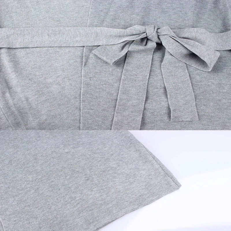 2018 Winter Lapel Sweater Women Jumper Knitted Cardigan Coat Soft Casual Sweater Pull Outerwear