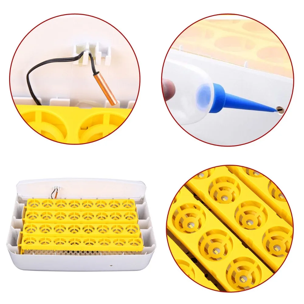(Ship From Germany) 32 Eggs Incubator Brooder Hybrid Digital Fully Automatic Turning Poultry incubator (Ship From Germany) 32 Eggs Incubator Brooder Hybrid Digital Fully Automatic Turning Poultry incubator