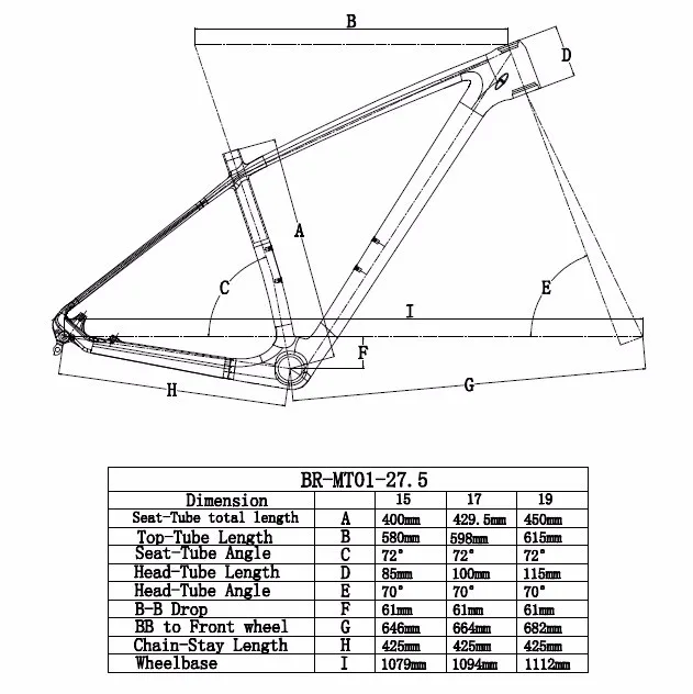 MTB углеродная рама 27,5/29er Китайский OEM карбоновые рамы 15/17/19 дюйм(ов) 29 углерода набор рамок для горных велосипедов, хорошее качество