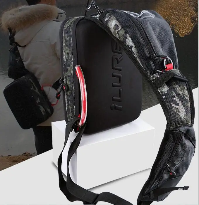 Многофункциональная сумка для рыбалки BaMMax 31*23*11 см водонепроницаемая холщовая