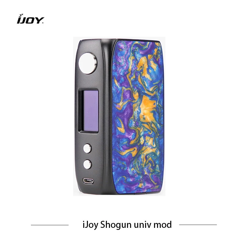 Электронная сигаретная коробка с двойным полимерным модулем iJoy Shogun Univ 180W с двумя батарейками Vape Mod VS squonk Mech Mod Voopoo Drag 2 Mod Box