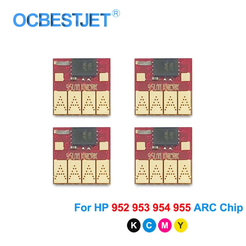 Чип ARC для HP 952 953 954 955 952XL 953XL 954XL 955XL Officejet 7740 8210 8710 8715 8720 8725 8730 8740 постоянный чип|Чип
