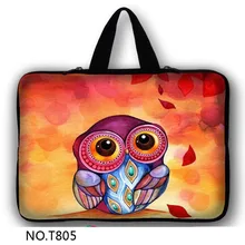 Сова Портативный для ноутбука сумка для ноутбука Macbook 10 11,6 13,3 14,4 15,4 15,6 17 17,3 Нетбуки молния рукав чехол для планшета компьютера сумки
