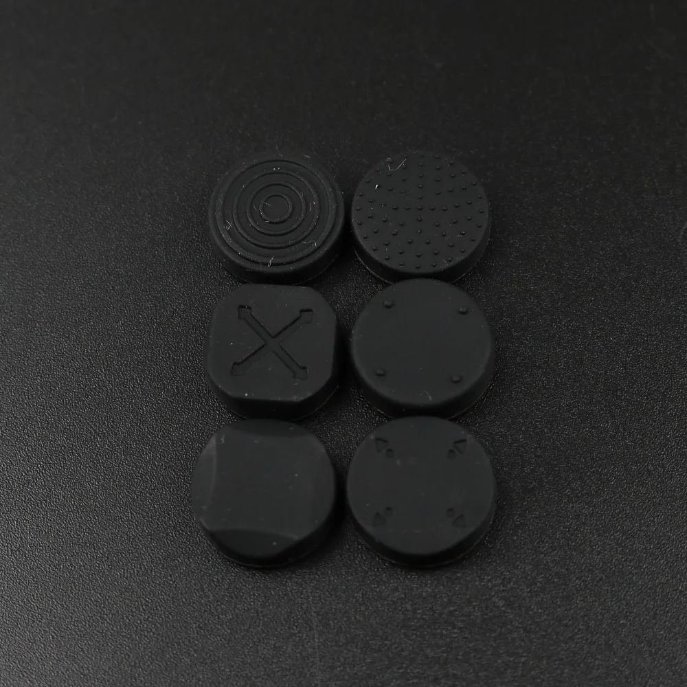 JCD 6 шт = 1 комплект большого пальца Grip Кепки аналоговый джойстик Защитная крышка