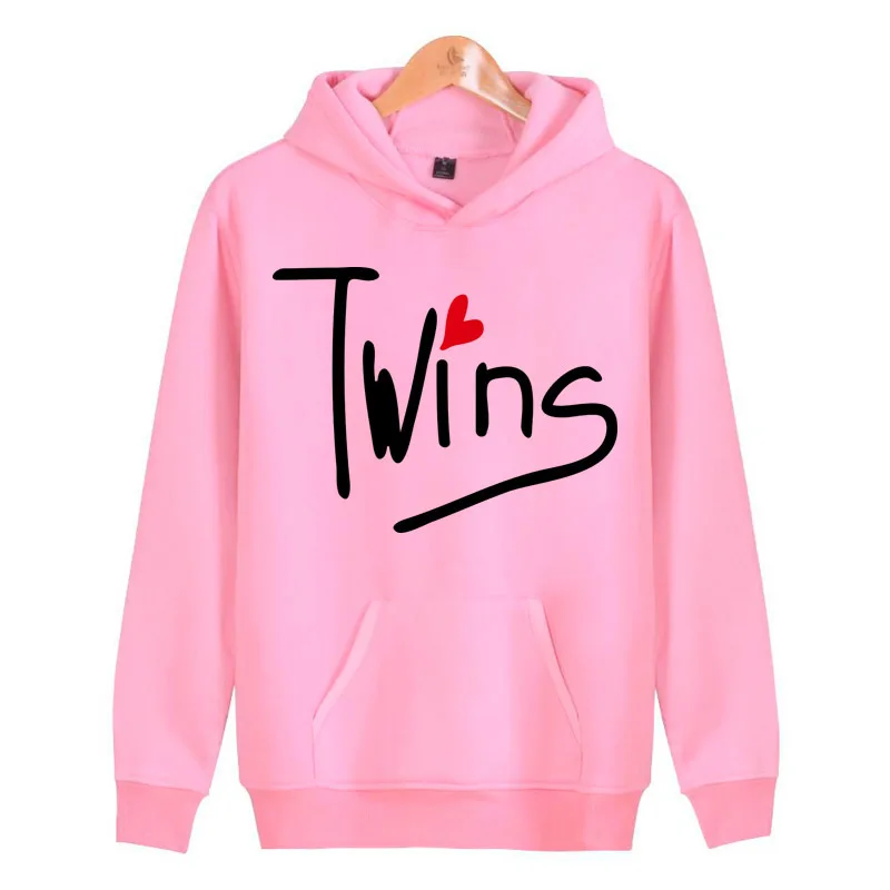 

Twins New kpop hoodie sweatshirt lovely Cartoon Hoodies women poleron hombre print women hoodies W4995