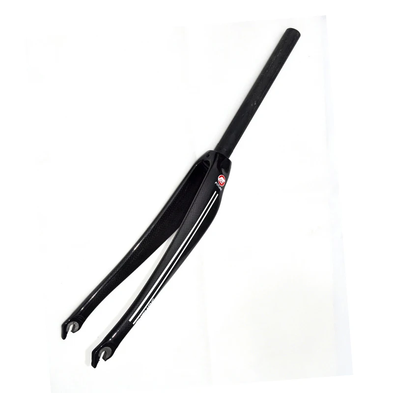 3k Braid Full Carbon Fiber Fork Road Bike Gloss Front Fork Straight
