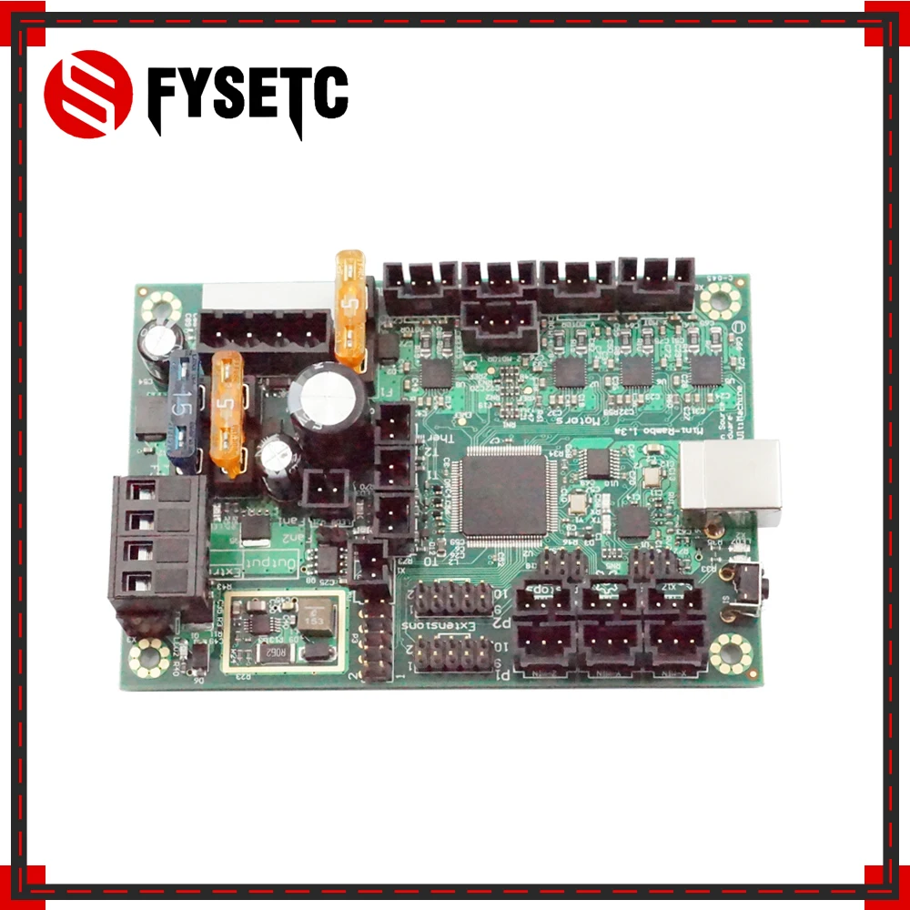 ^Cheap Clone Prusa i3 Mini-Rambo 1.3a mainboard For DIY Prusa i3 MK2 3d printer designed by Ultimachine