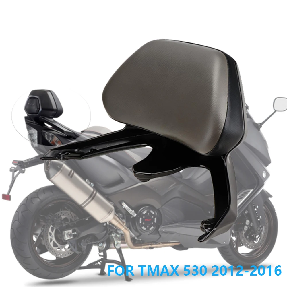 KEMiMOTO Motorcycle Accessories Back rest For YAMAHA T-MAX T MAX TMAX 530 2012 2015 TMAX530 Passenger Backrest Stay 2012-2016
