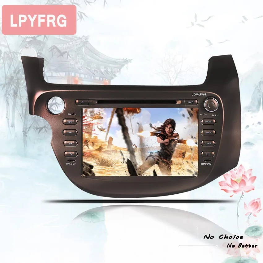 Discount 2 din Android 9.0 Car DVD Player For HONDA FIT JAZZ 2007 2008 2009 2010 2012 2013 GPS radio video player 4+64G head unit stereo 4