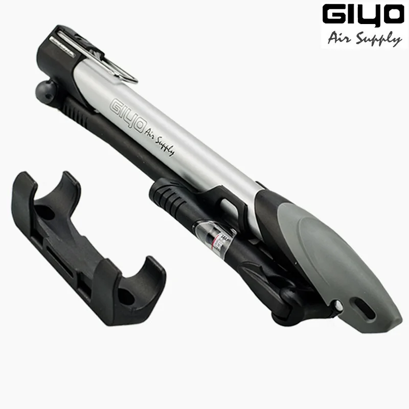 Велосипедный насос высокого давления Giyo GM 71/71B портативный воздушный MTB 140psi Presta