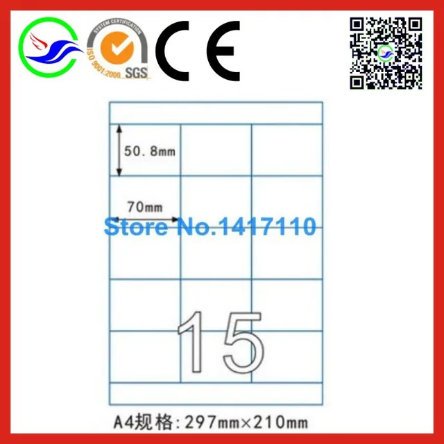 free shipping blank sheet labels self adhesive a4 label paper 100 blank sheet labels