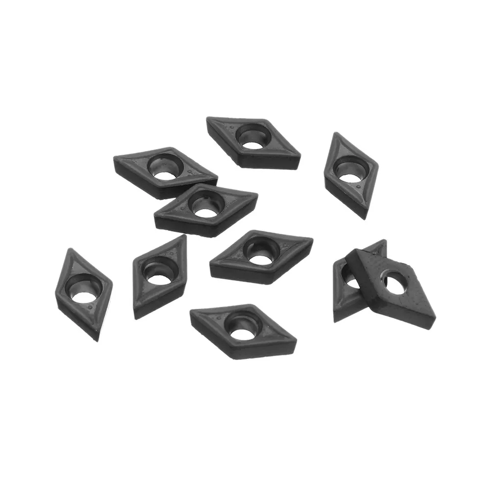 

High Hardness 10pcs DCMT070204 IC908 External Turning Tools Carbide Insert for SDNCN1010H07/SDNCN1212H07 Turning Tool Holder