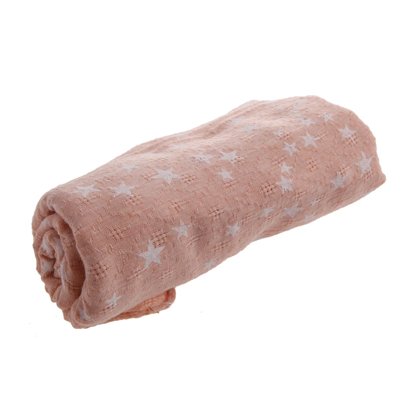 Шарф детский осенне-зимний удобный мягкий шарф звезда детские милые шарфы для девушек Новинка - Цвет: Розовый