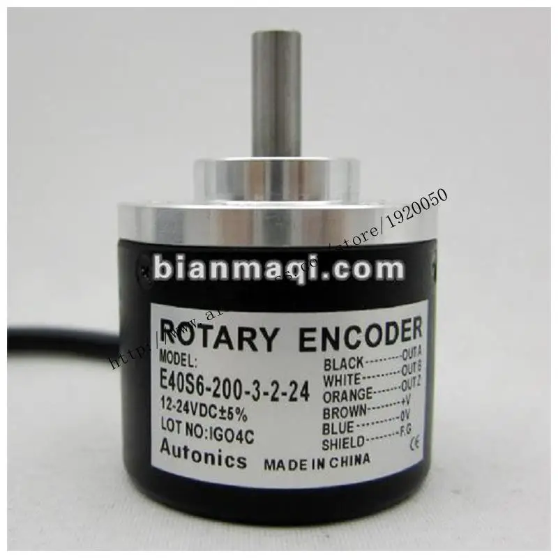 Hot E40S6-200-3-2-24 Autonics Encoder Rotativo Albero Pieno 6Mm 200 Linea