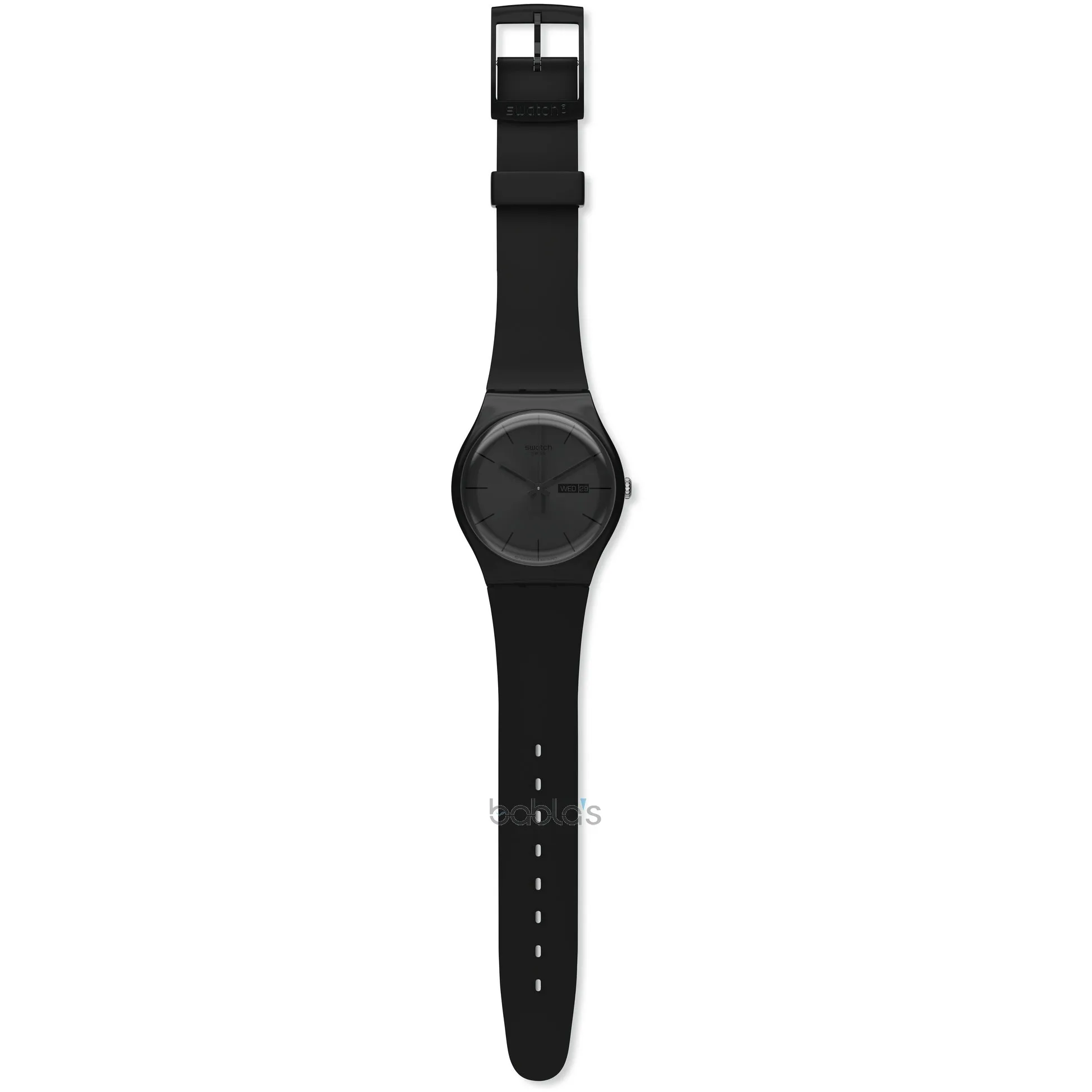 Часы swatch оригинальные красочные серии черные кварцевые мужские часы