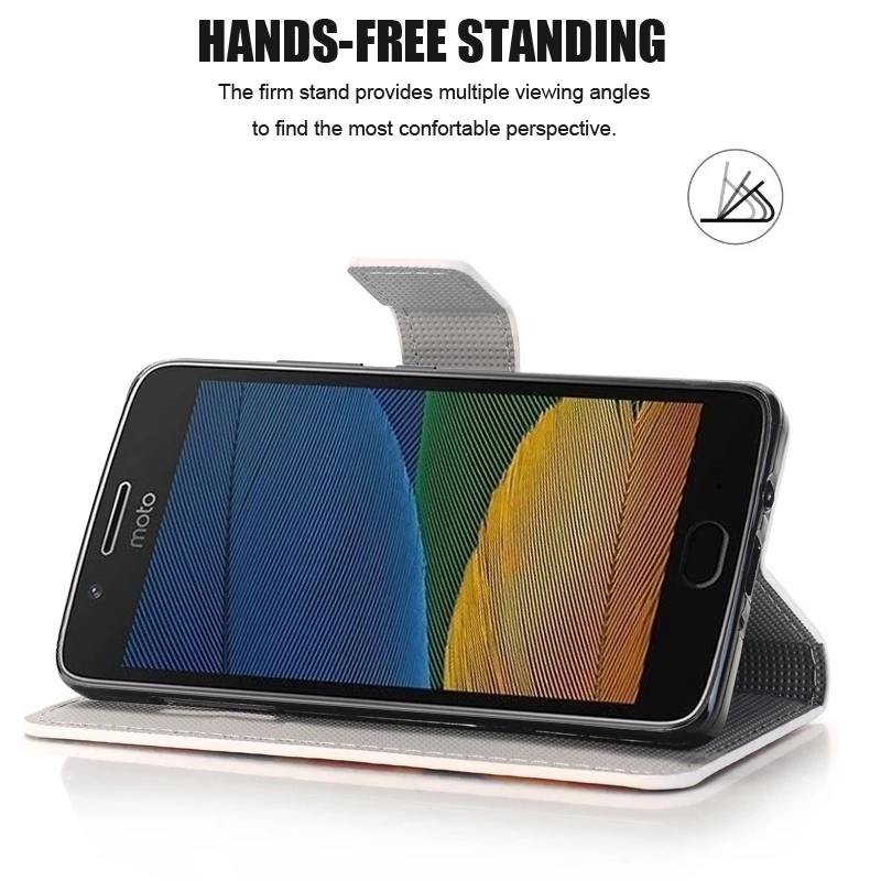 Чехол-портмоне с откидной крышкой чехол для телефона из искусственной кожи для Motorola Moto G5 G4 играть E3 G G2 G3 G4 E E2 X E3 для Wiko Lenny3 в виде книжки с подставкой с рисунком задняя крышка