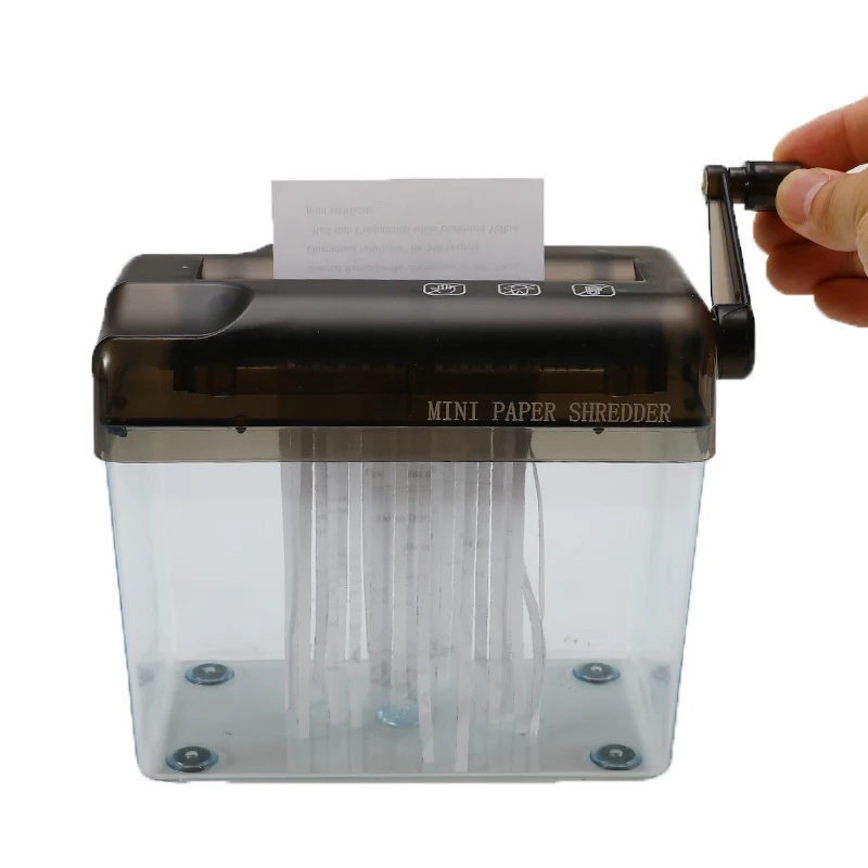 Goede Mini Hand Shredder Monteur Papier Quilling Fringer Gereedschap Handgemaakte Papier Snijmachine Tool voor Office Home School