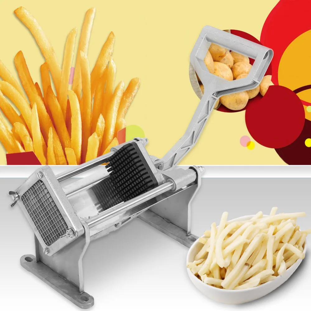 Stainless Steel Potato Cutter Fruit Vegetable Slicer French Fry Chopper Tool Potato Cutting Machine W 4
