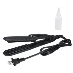 Паровая функция Flat Iron Турмалин Керамика Vapor Professional Выпрямитель для волос с аргановым маслом Настой Выпрямители