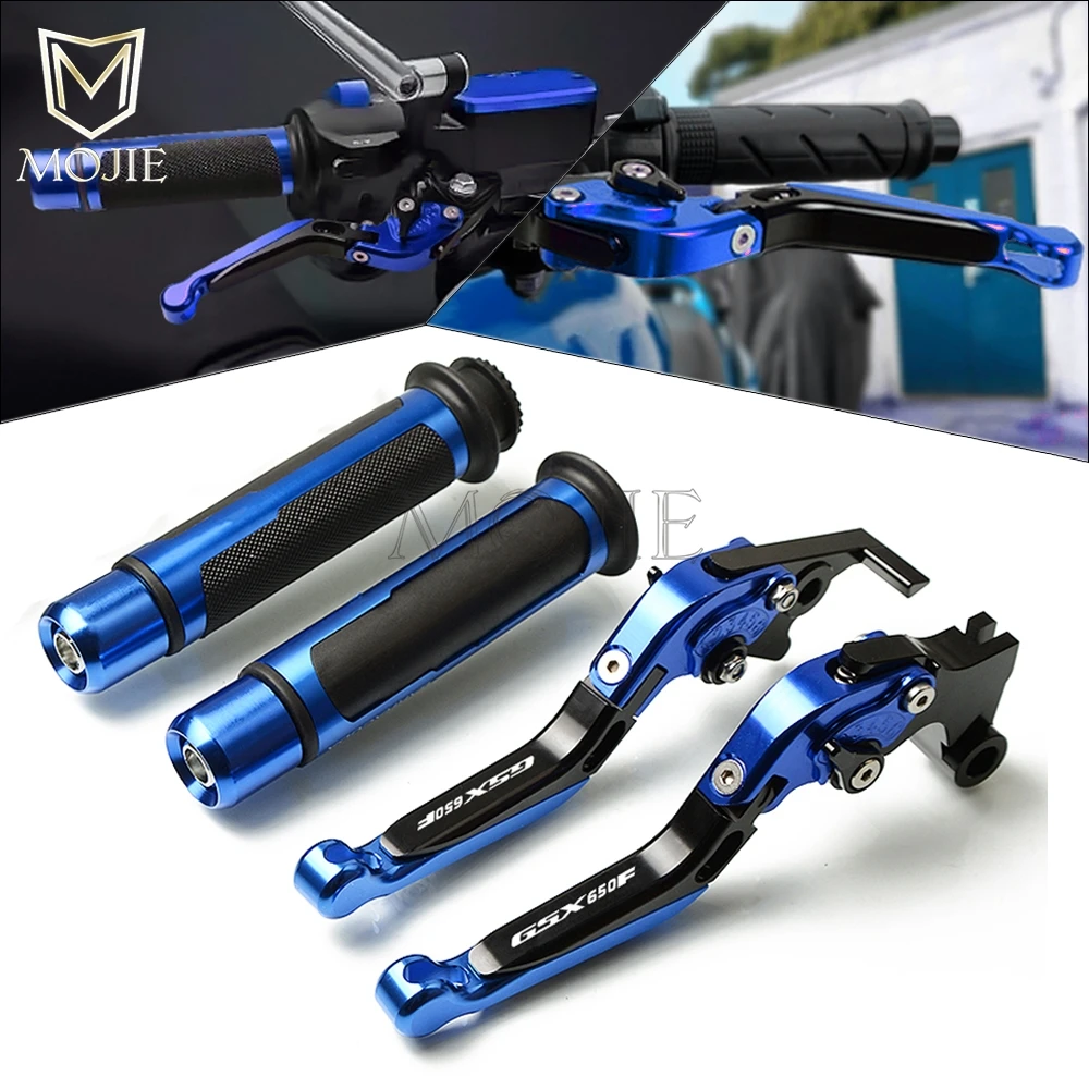 

Motorcycle Brake Clutch Levers Handlebar Hand Grips For Suzuki GSX650F GSX 650F GSX 650 F 2008-2015 2009 2010 2011 2012 2013