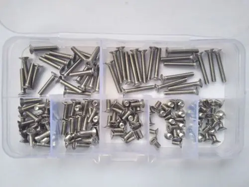 140 шт. M3 Torx T & TX розетка с потайной головкой ассортиментом стопорных винтов|bolt wall|m3