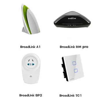 

RM RM2 Pro Universal Remote Contol IR RF+ A1 e-Air Quality Detector +SP2 Smart Socket+TC2 Wall Light Switch